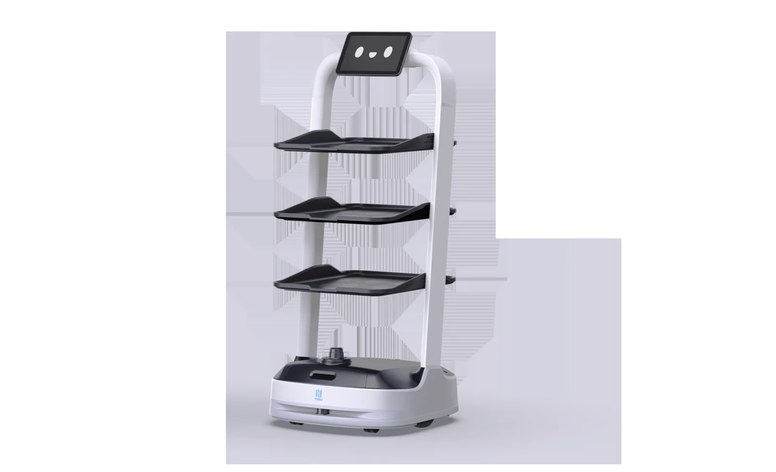 PuduBot 2 with four trays installed